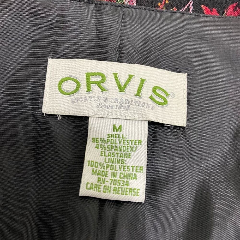 VINTAGE ORVIS Tapestry Vest - Picture 4 of 4